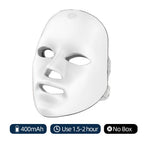 Mascarilla LED Facial Recargable 7 Colores - Cuidado de la Piel en Casa