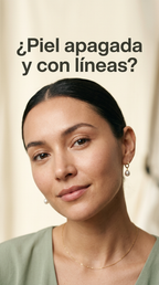 ¿Piel apagada y con líneas?